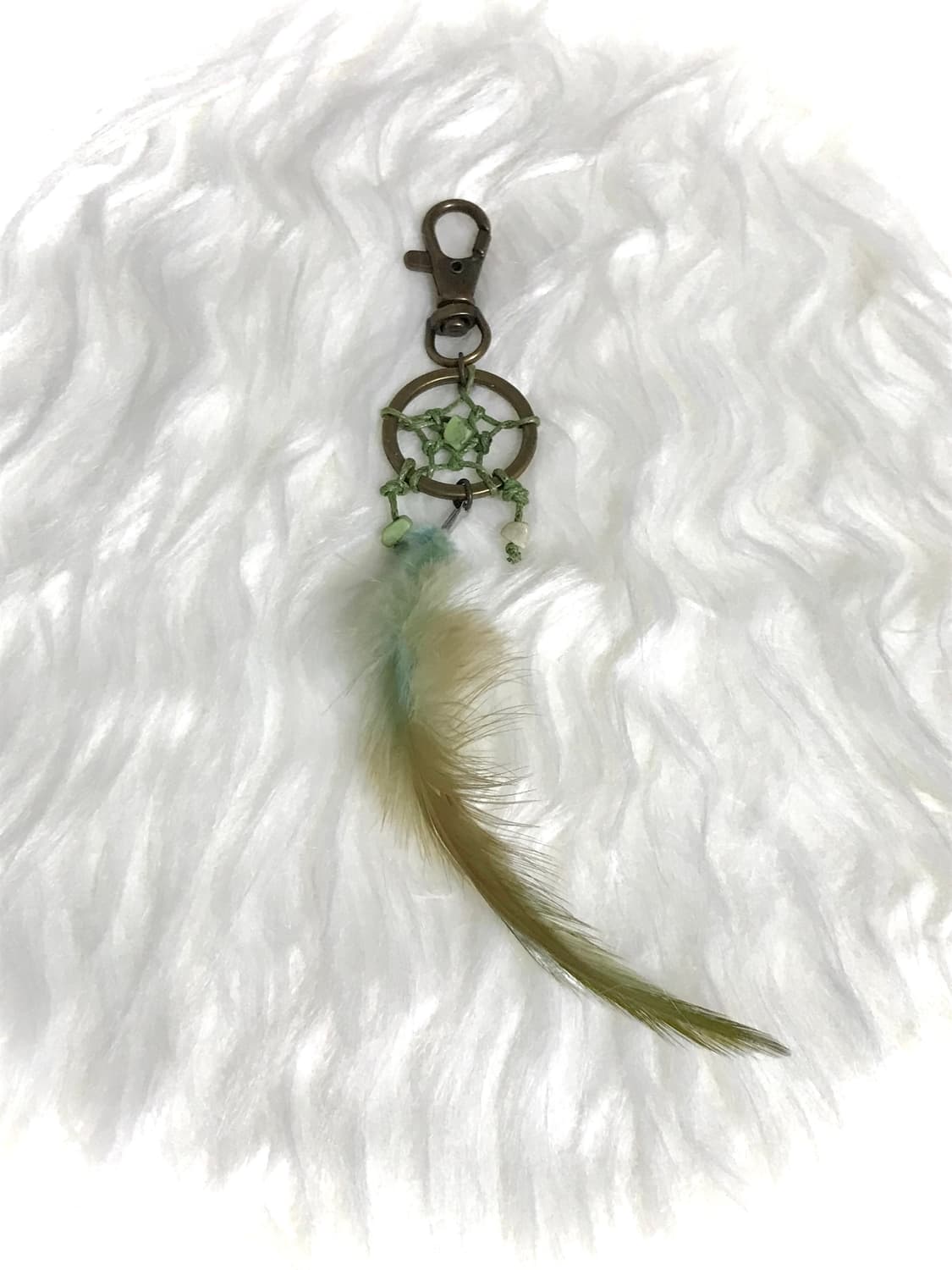 빈티지 엔틱 드림캐쳐 깃털 키링 상품이미지1