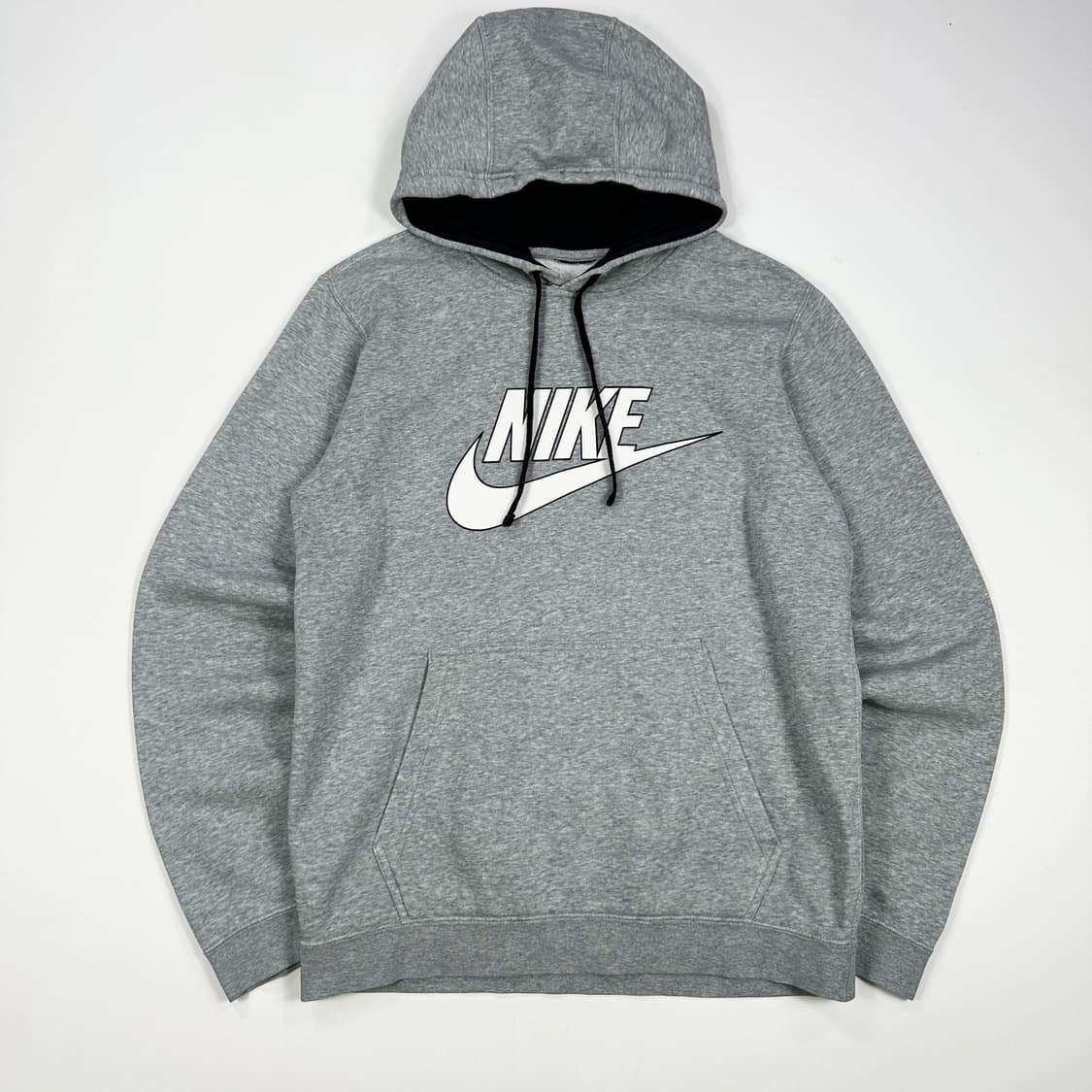 나이키 퓨추라 빅로고 그레이 후드티 (M) 상품이미지2