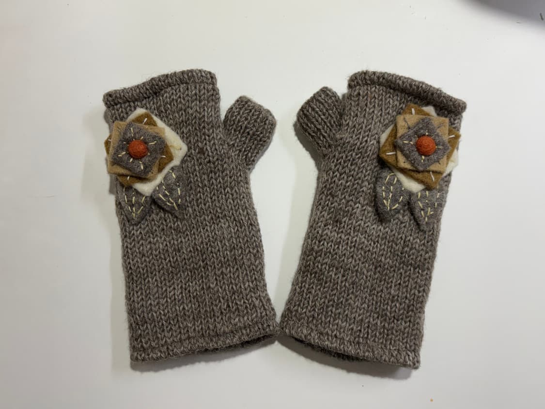 네팔 핸드니트 장갑 상품이미지1