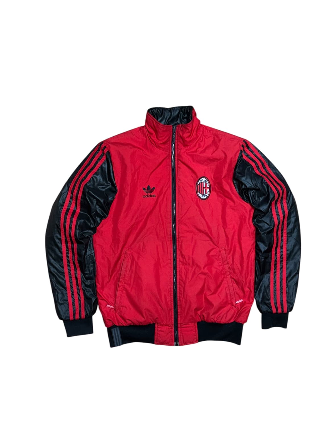 아디다스 ac밀란 리버서블 양면 경량 패딩 상품이미지3