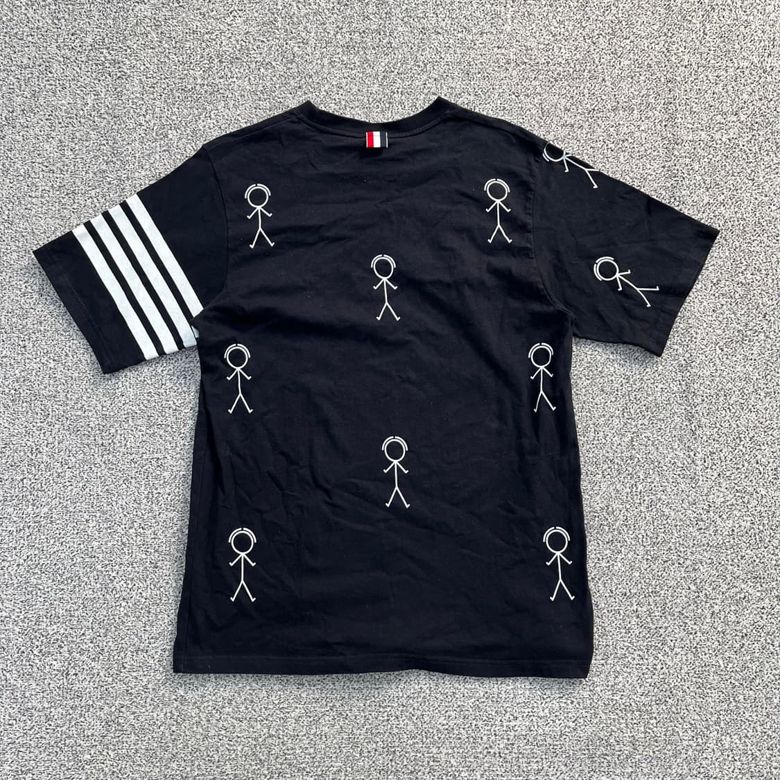 2 빈티지 패턴 반팔 티셔츠 0408M 상품이미지3