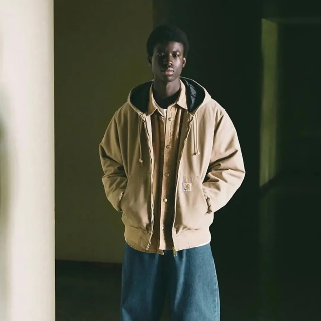 90's 칼하트 빈티지 덕 액티브 자켓 J03 네이비 XL 상품이미지7