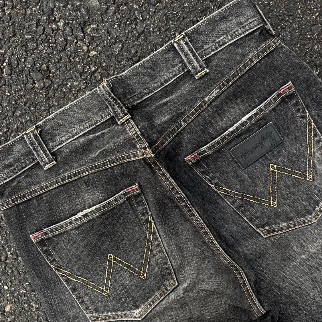 랭글러 데님 부츠컷 블랙 상품이미지9