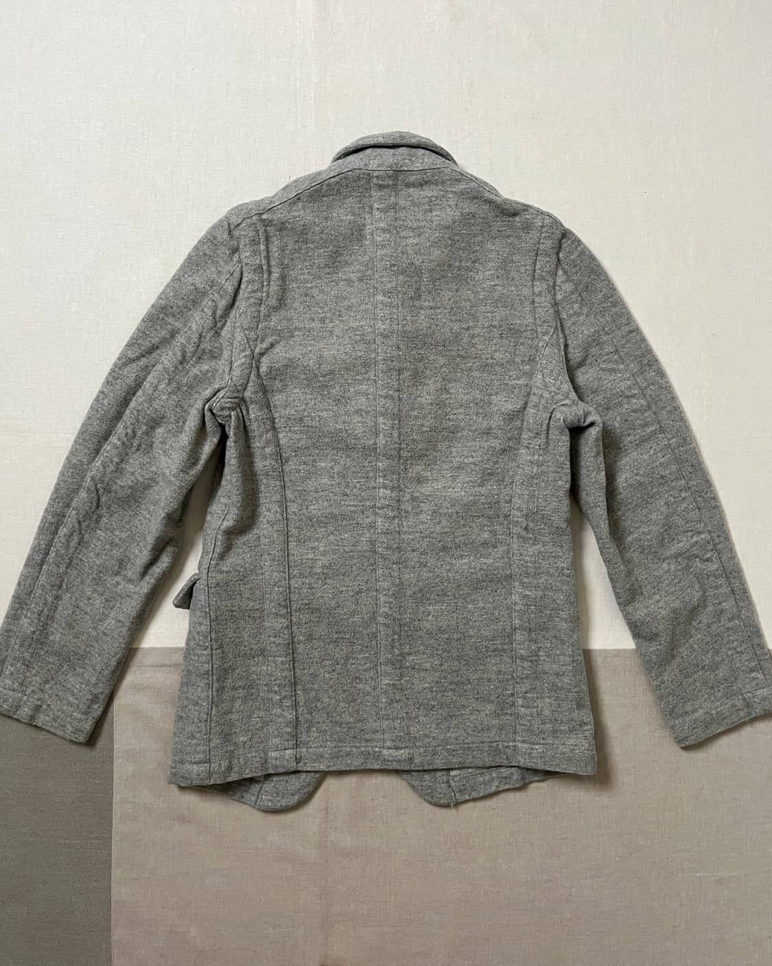 꼼데가르송 옴므플러스 에버그린 축융 울 셔링 블레이저 자켓 상품이미지5