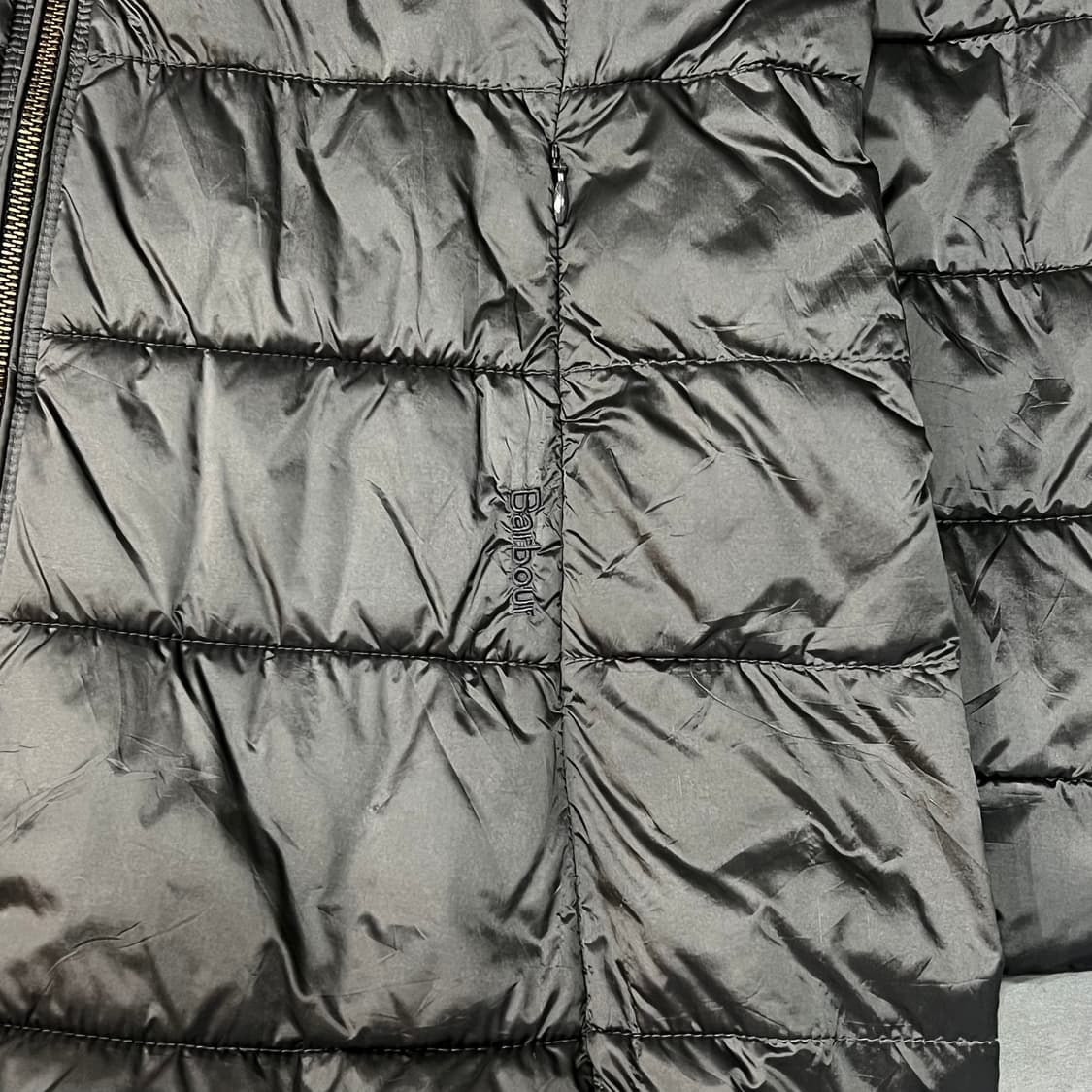  바버 퀼티드 후드 롱패딩 y15238 상품이미지4