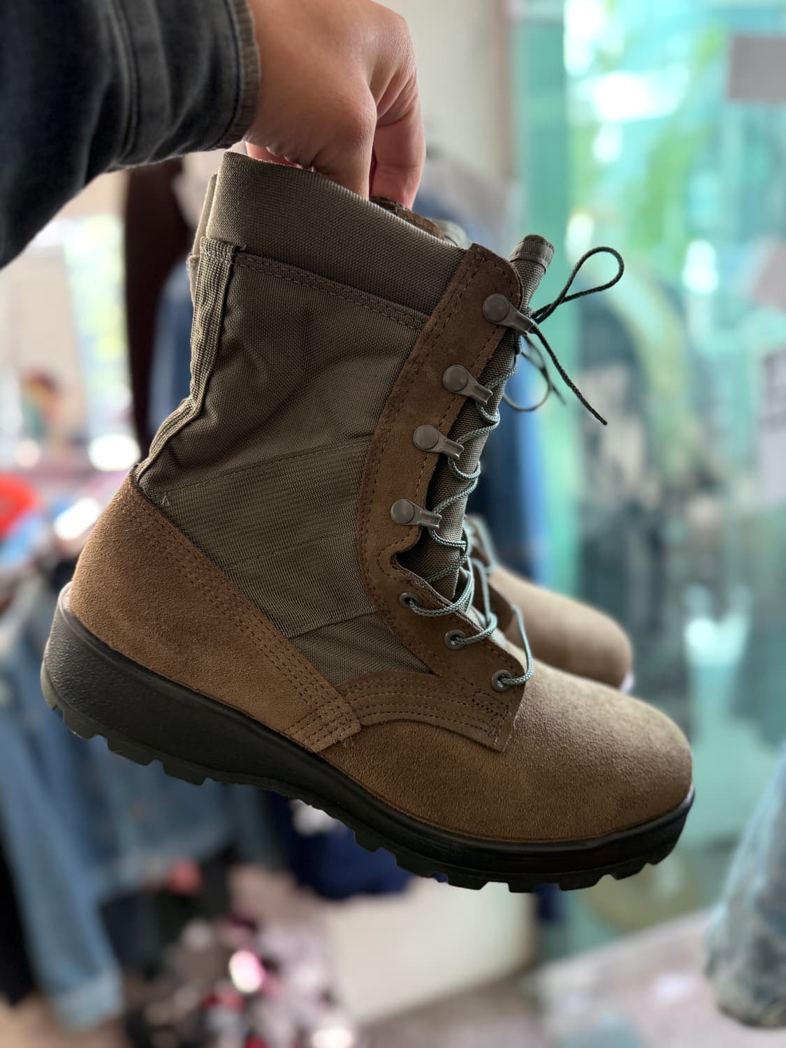 Belleville AFST 사막화 스틸토 부츠 SAGE 10.5R 상품이미지3