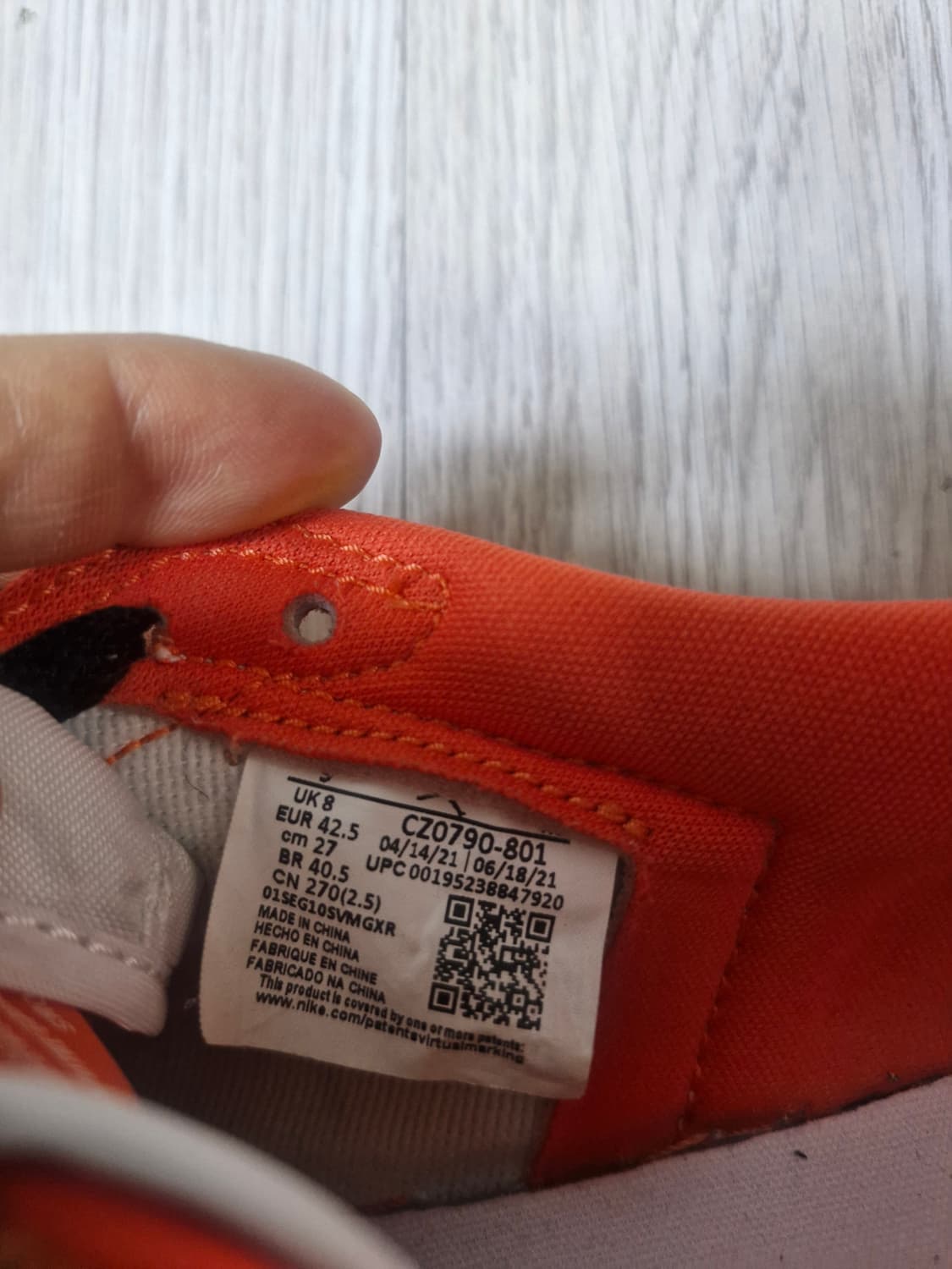 [270] 조던 1 로우 OG 스타피쉬  상품이미지3