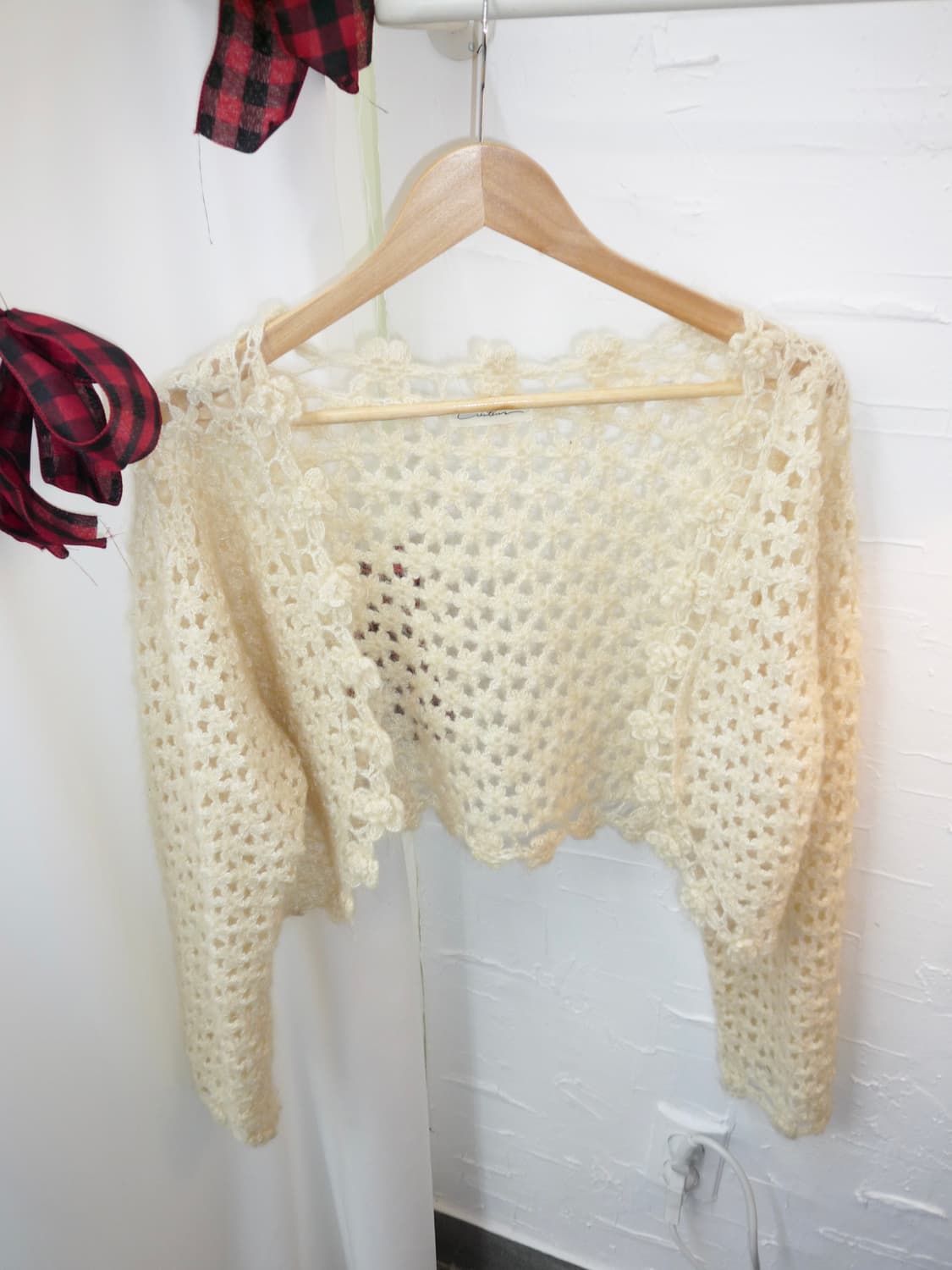 soft crochet bolero cardigan 상품이미지5