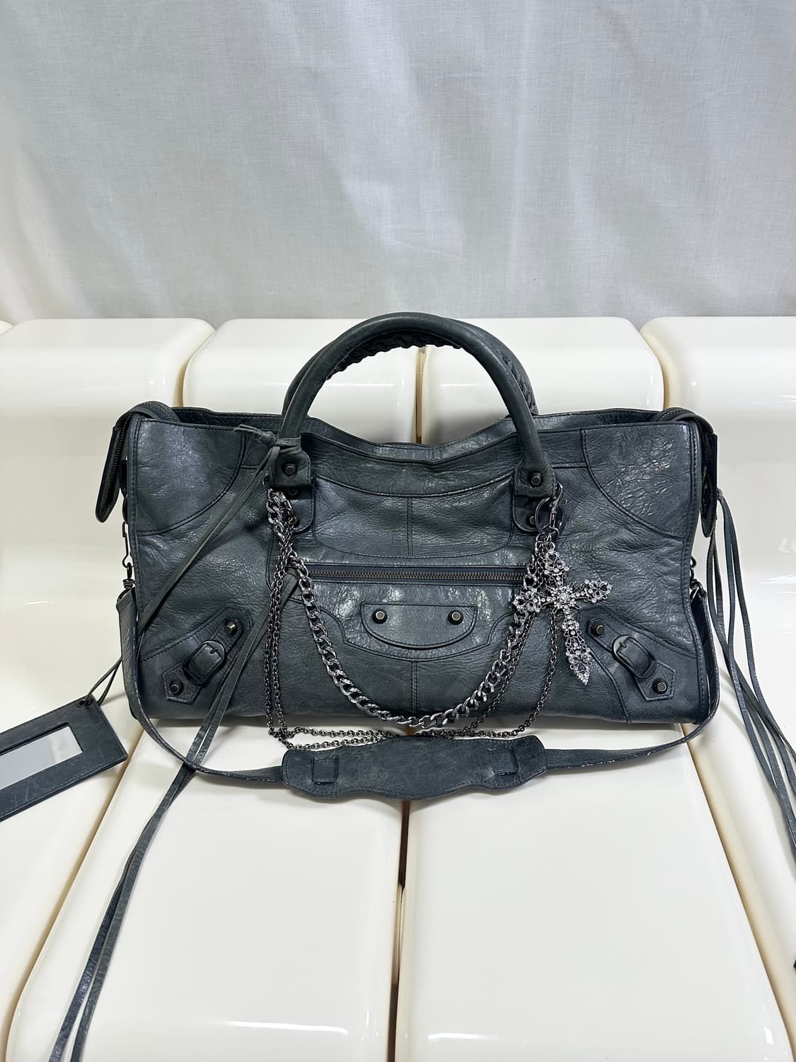 [A 정품] 발렌시아가 시티 모터백 파트타임 상품이미지3