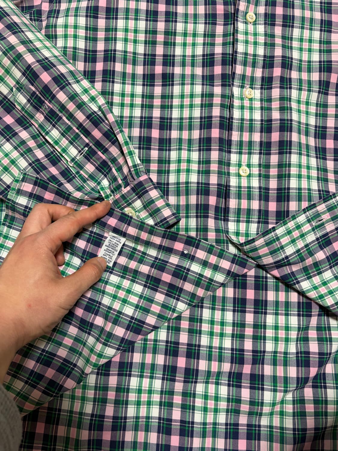 XL) 폴로 랄프로렌 클래식핏 체크 셔츠 상품이미지5