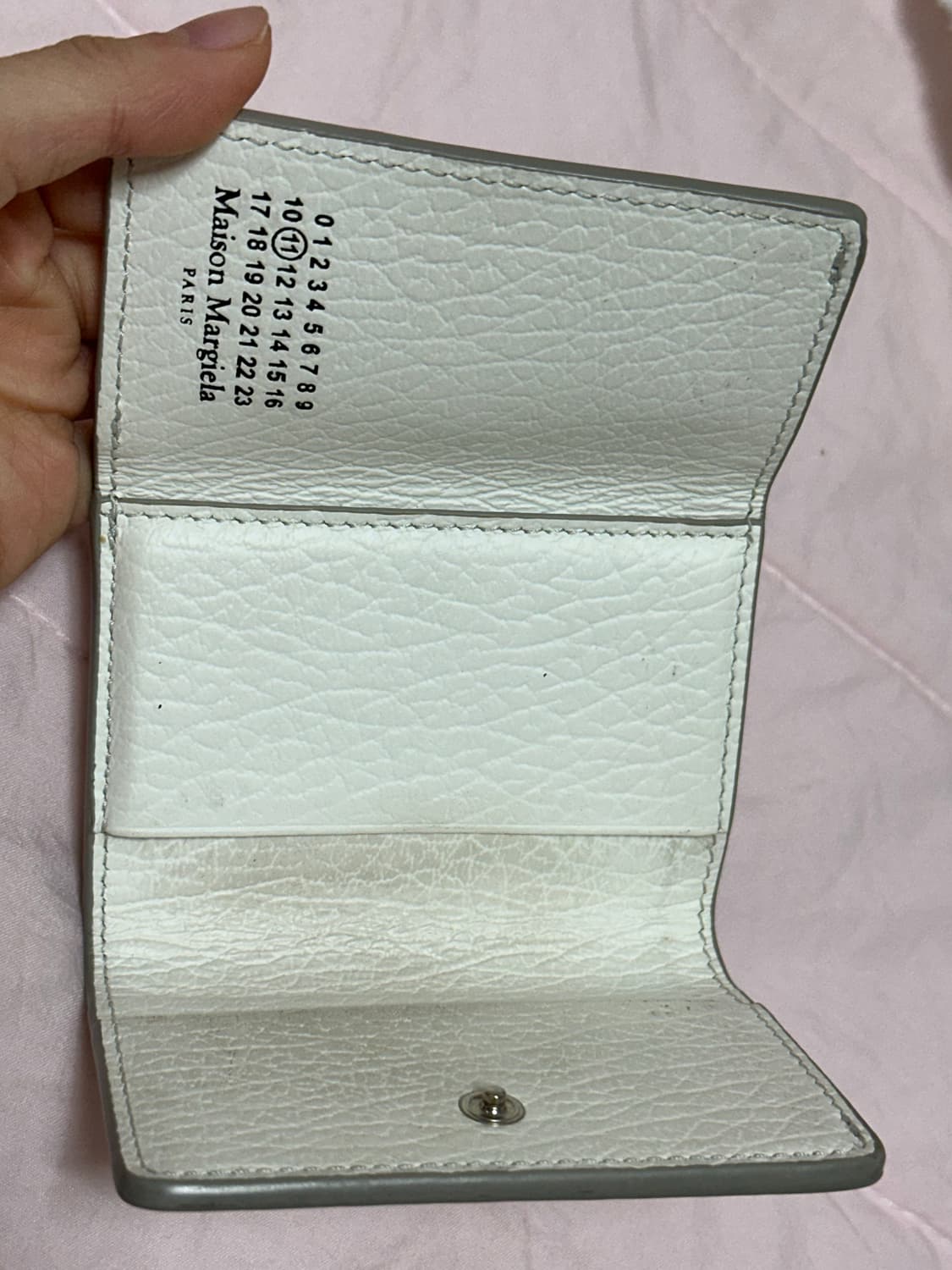 메종 마르지엘라 포 스티치 포켓 지갑 상품이미지3