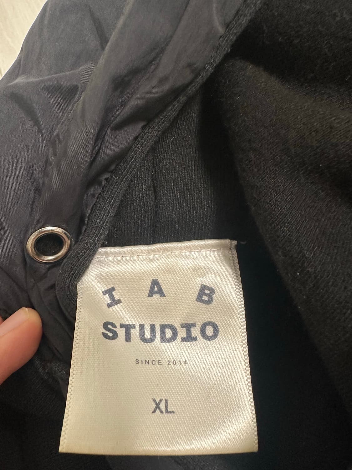 아이앱스튜디오 우븐 후드티 팝니다 상품이미지5