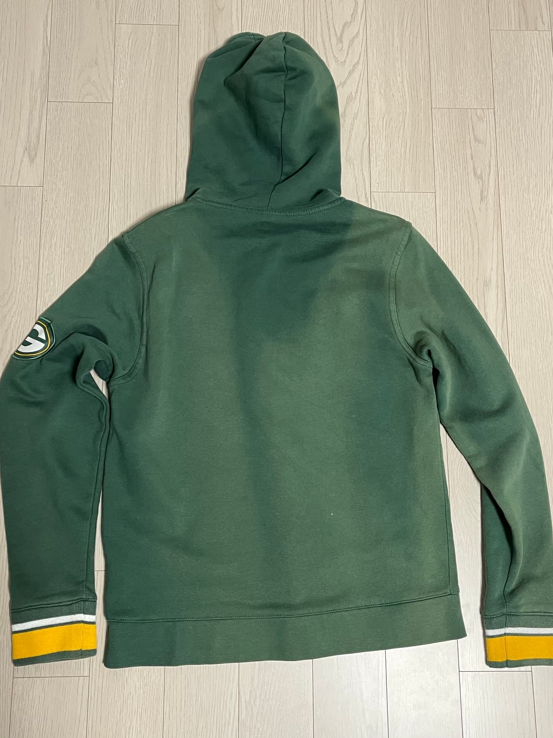빈티지 마제스틱 그린 후드집업 상품이미지3