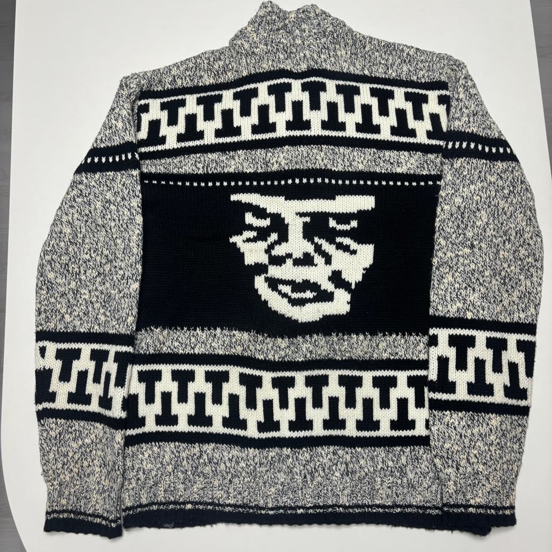 Obey Icon Face Cardigan Sweater 상품이미지4