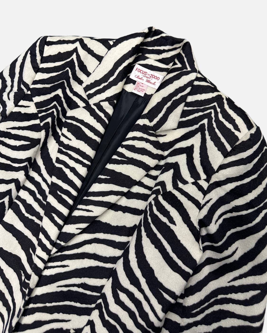 zebra pattern blazer jacket 상품이미지3