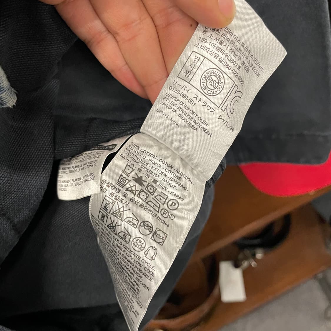 리바이스 워크 자켓 / 빈티지 포켓 초어 자켓 워크 웨어 상품이미지7