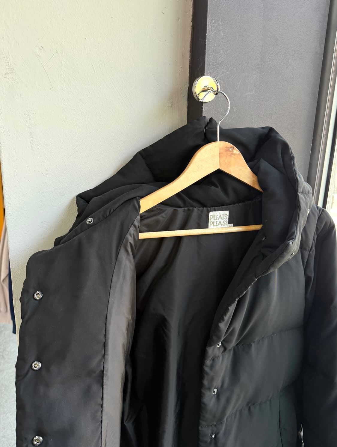 3/ 이세이미야케 Pleats Please 컨버터블 후디드 다운 코트 상품이미지6