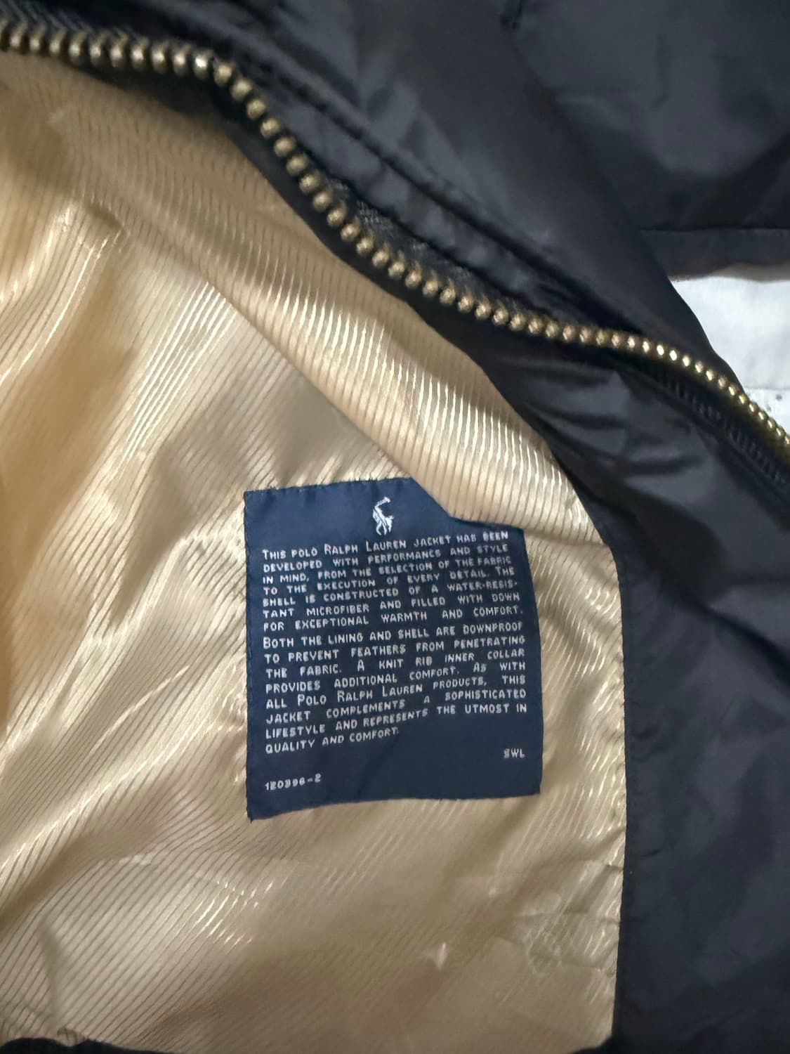 폴로 브리튼 스몰포니 패딩 블랙 M 상품이미지6