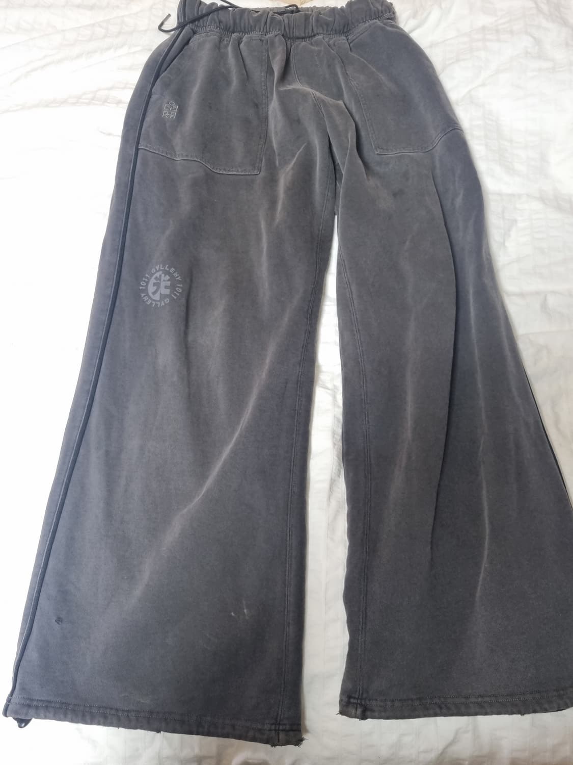 [2] 폴리테루 퍼티그 스웻 팬츠 그린차콜 상품이미지3