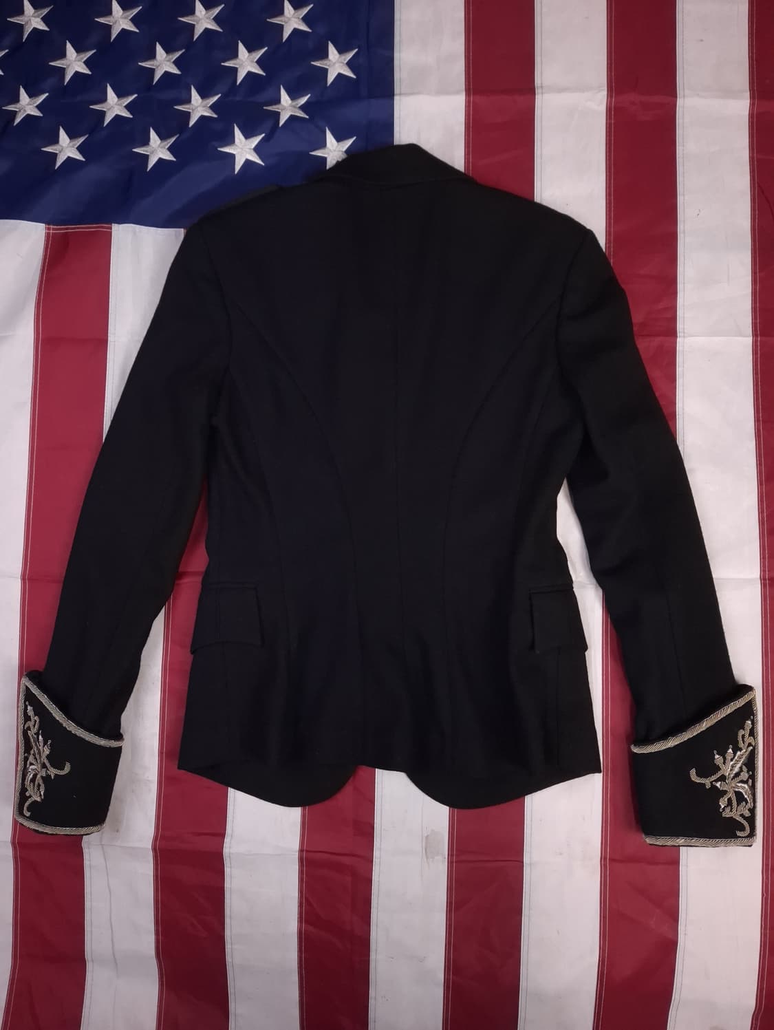 새제품 오리지날 우먼용 폴로 랄프로렌 나폴레옹 견장 자수 블레이저 상품이미지9