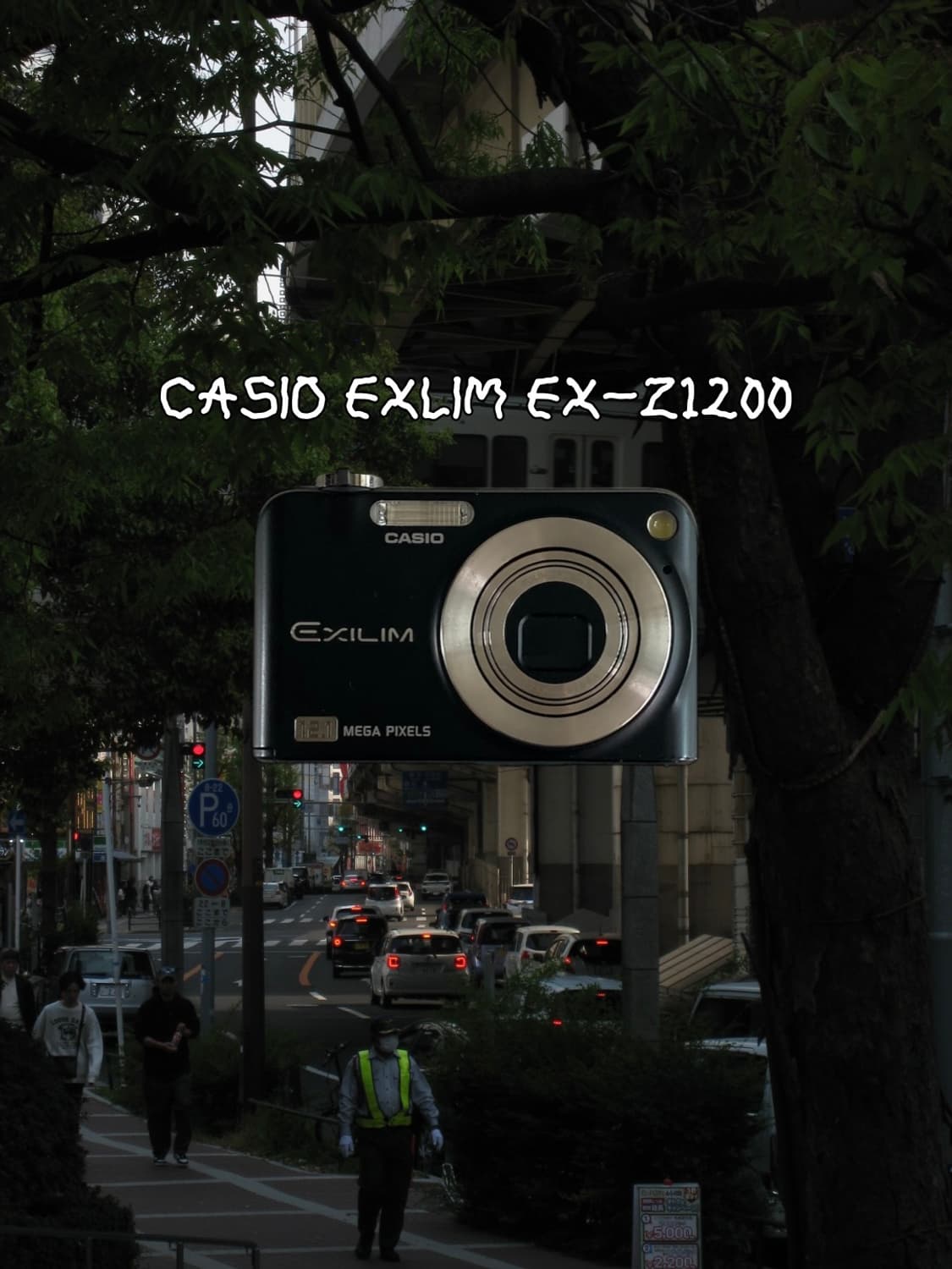 카시오 엑슬림 EX-Z1200 빈티지디카 디지털카메라 상품이미지1