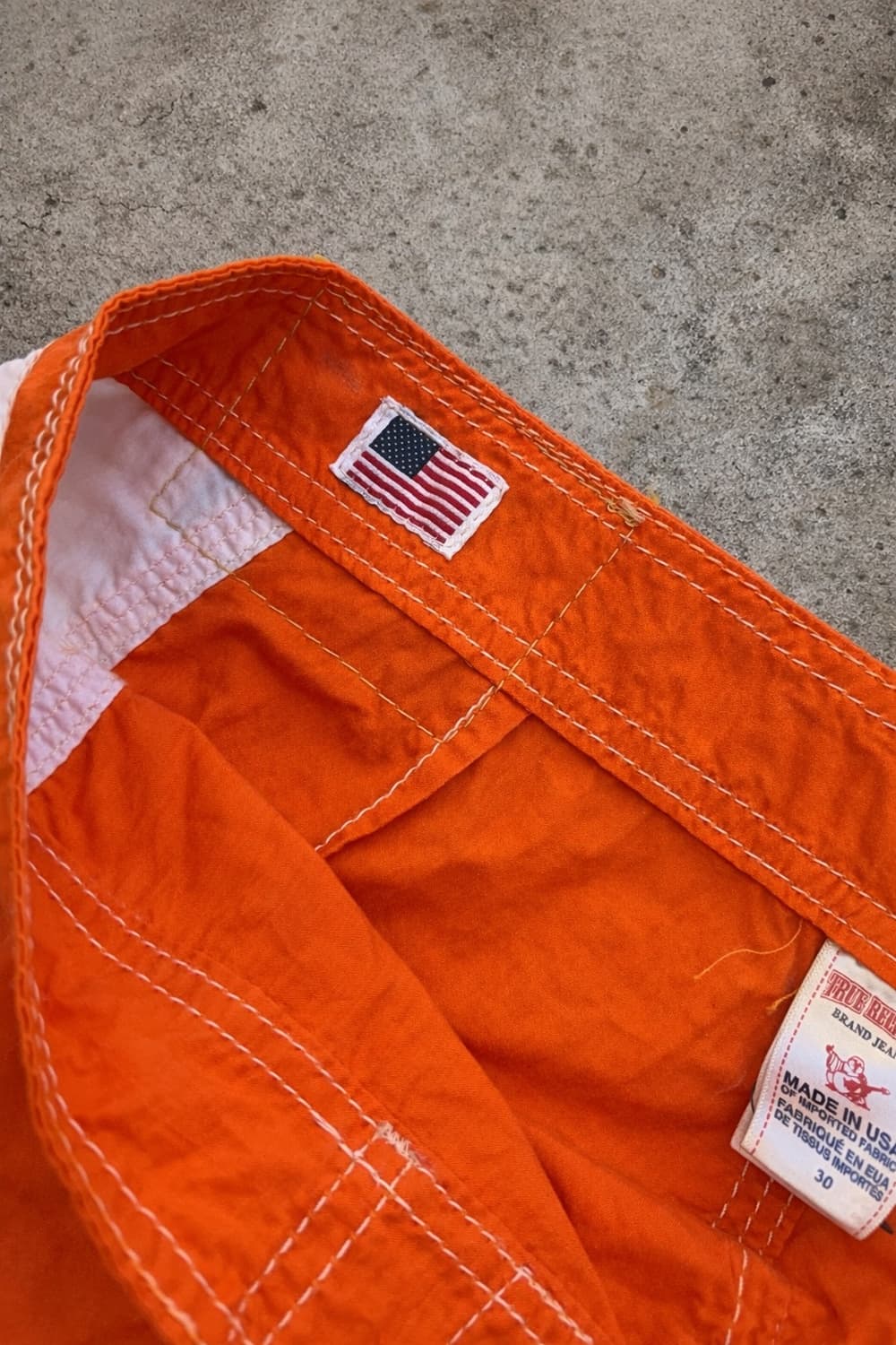 True religion 🇺🇸USA MADE 🍊오렌지 보드쇼츠 상품이미지7