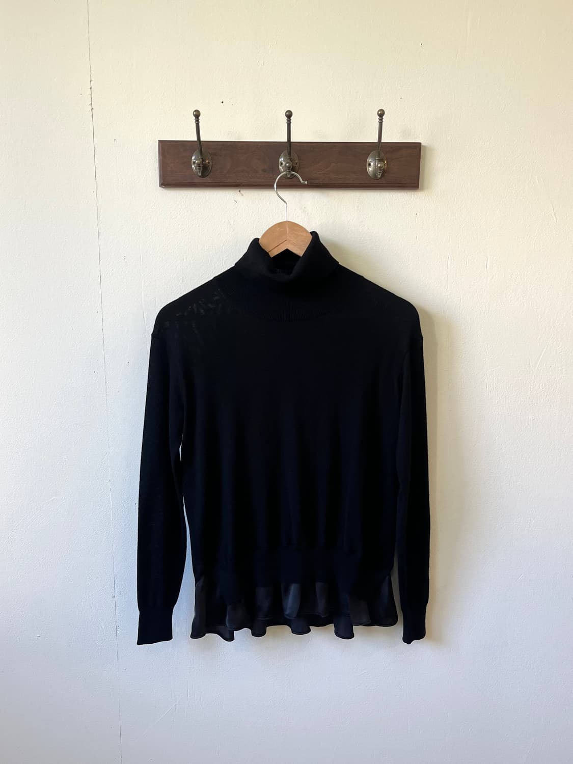 japan vtg 레이어드 블랙 터틀넥  상품이미지2