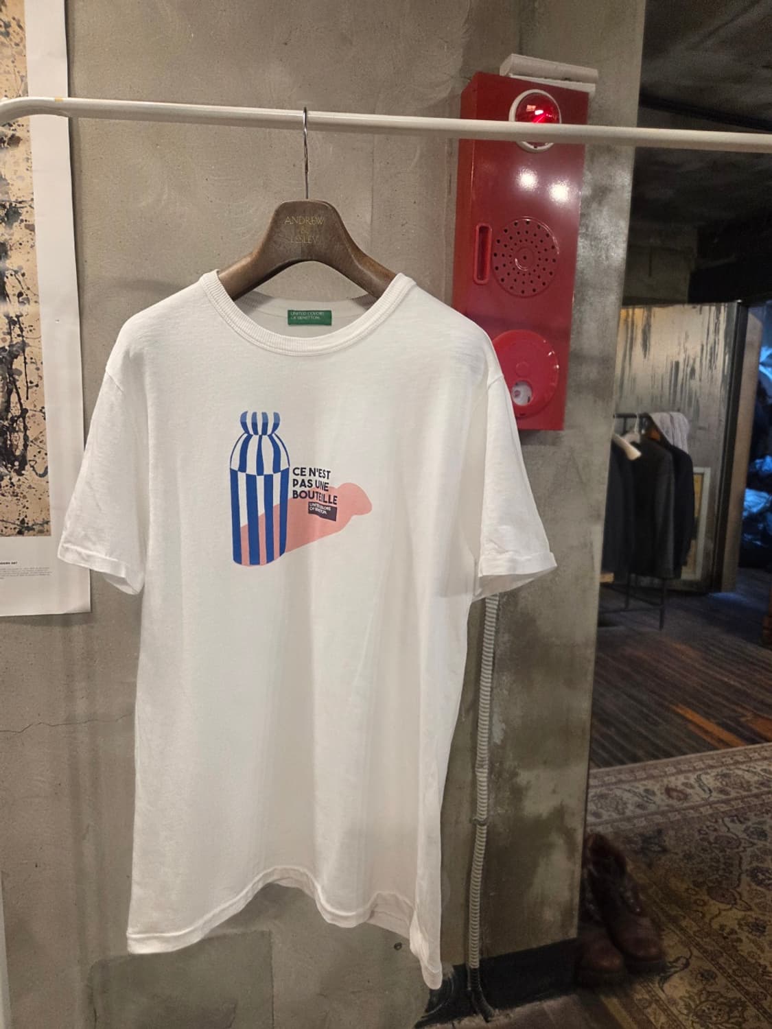 베네통 티셔츠 상품이미지1