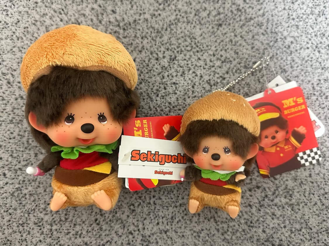 햄버거몬치치 인형, 키링 세트 상품이미지1