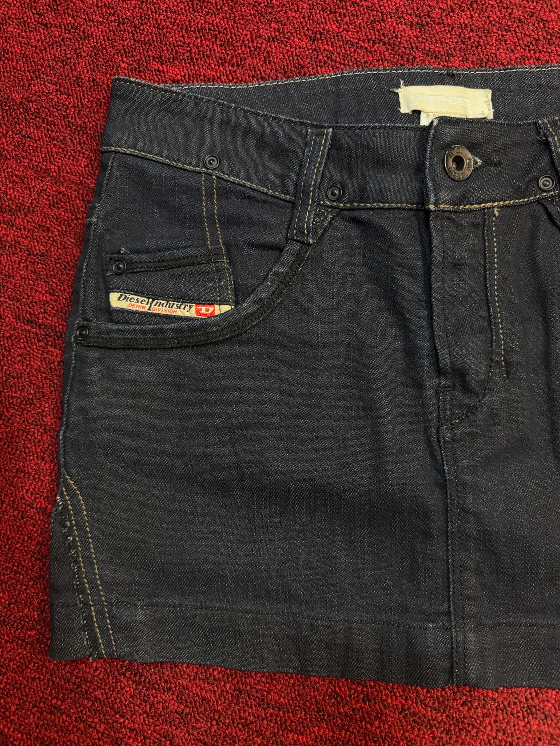 디젤 데님 미니스커트 상품이미지2