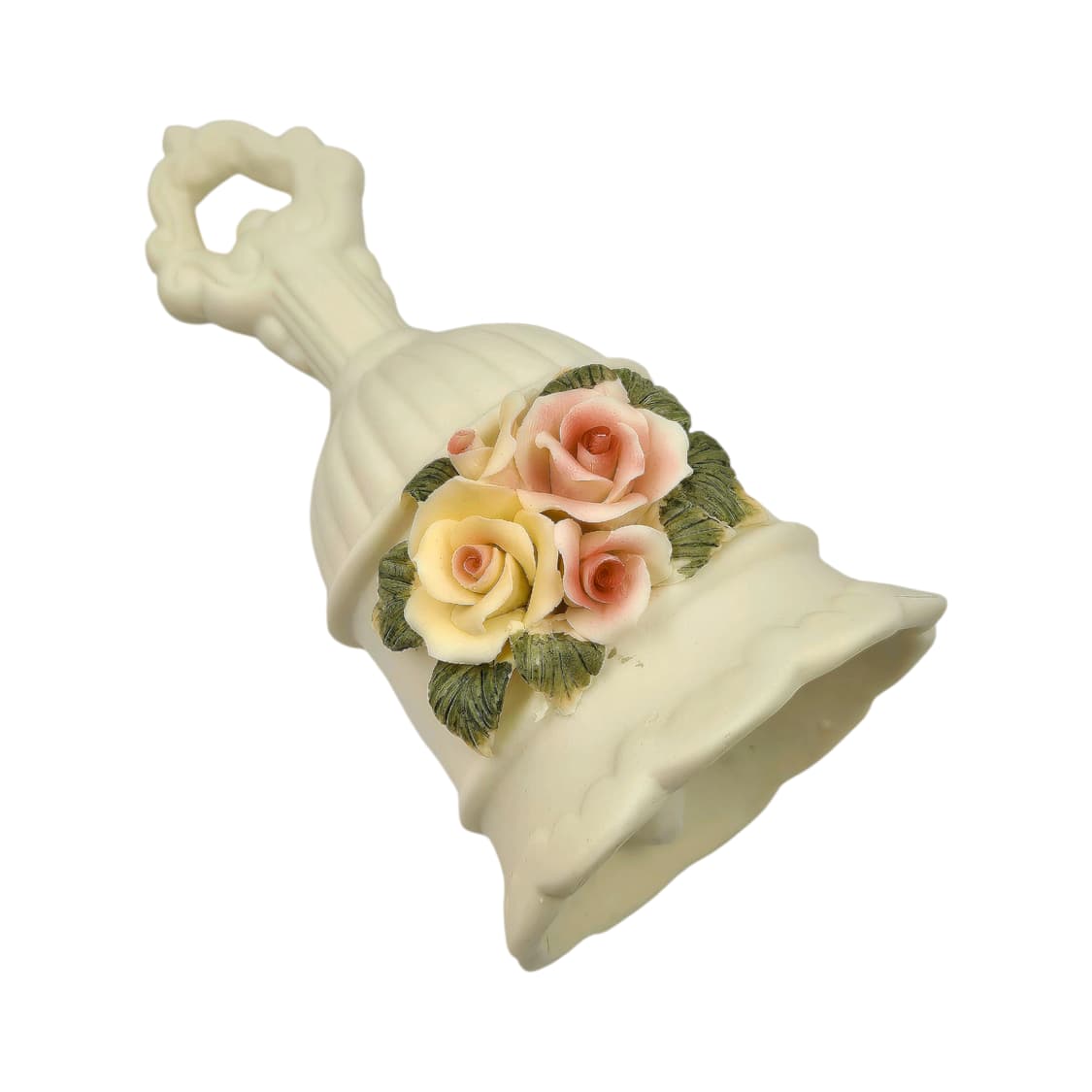 엔틱 핸드 입체 꽃포지 포셀린 탁상&벽걸이 벨 상품이미지9