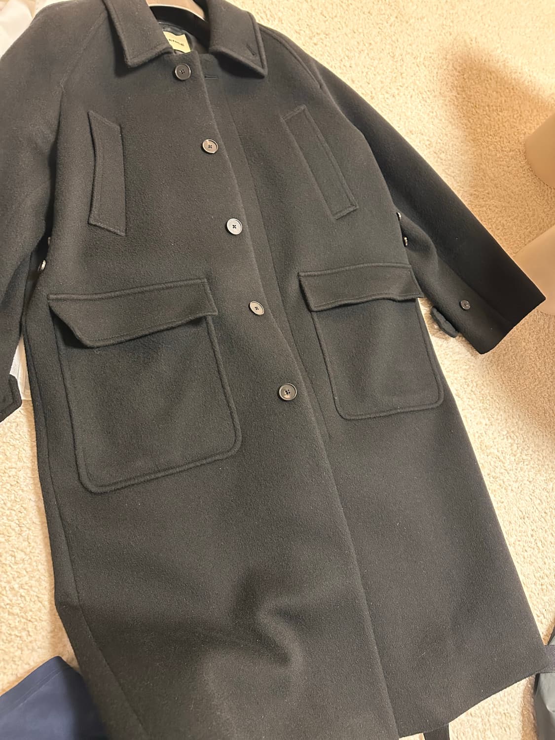 인사일런스 오버사이즈 발마칸코트 m 상품이미지1