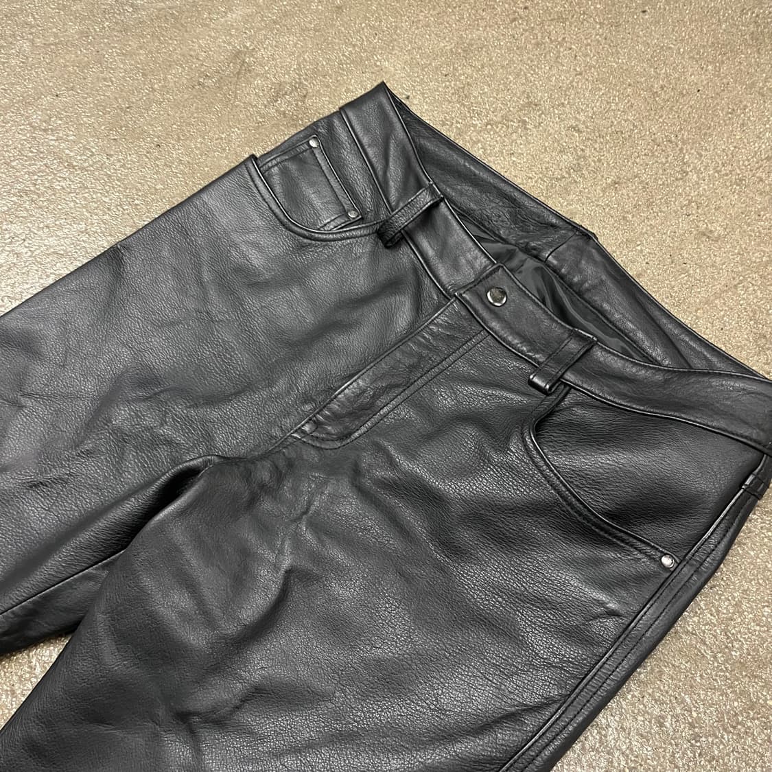 Maxler 가죽 라이더 팬츠 (35“) 상품이미지4