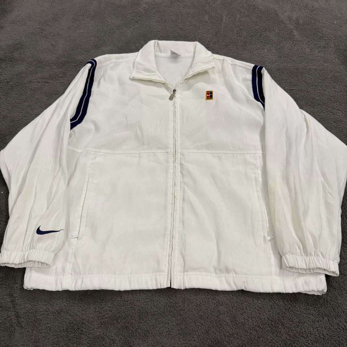 [ 정품/XL ] 나이키 스우시 올드스쿨 바람막이 자켓 상품이미지3