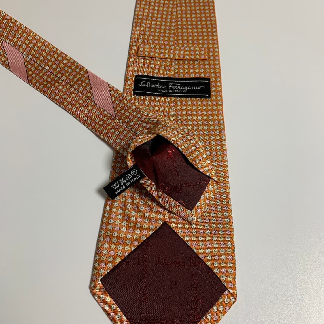 살바토레 페레가모(Ferragamo) 최상급 명품넥타이 결혼식패션 상품이미지7