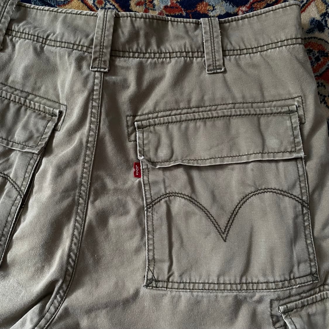 🌊00s Levis Cargo shorts chacoral 상품이미지4