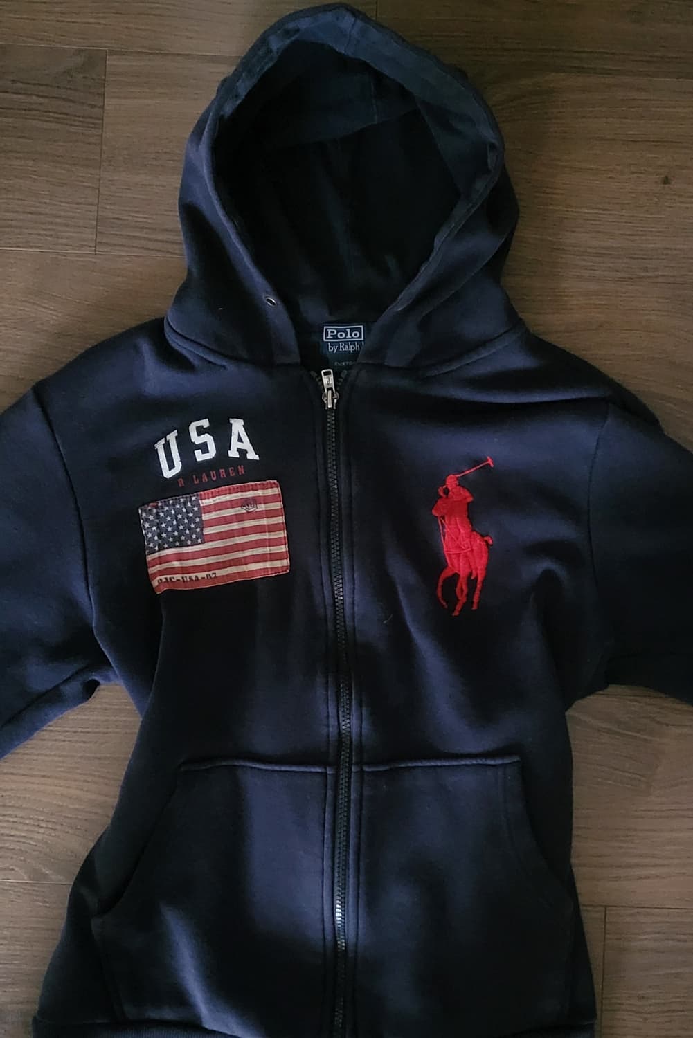 폴로 랄프로렌 빅포니 후드집업 상품이미지1