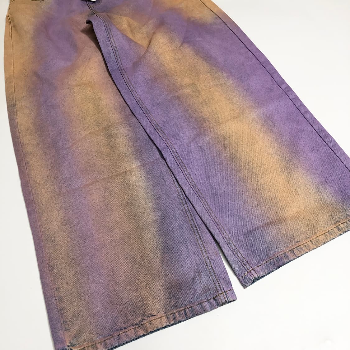 새상품) 라라폭스 그라데이션 데님팬츠 m 상품이미지6