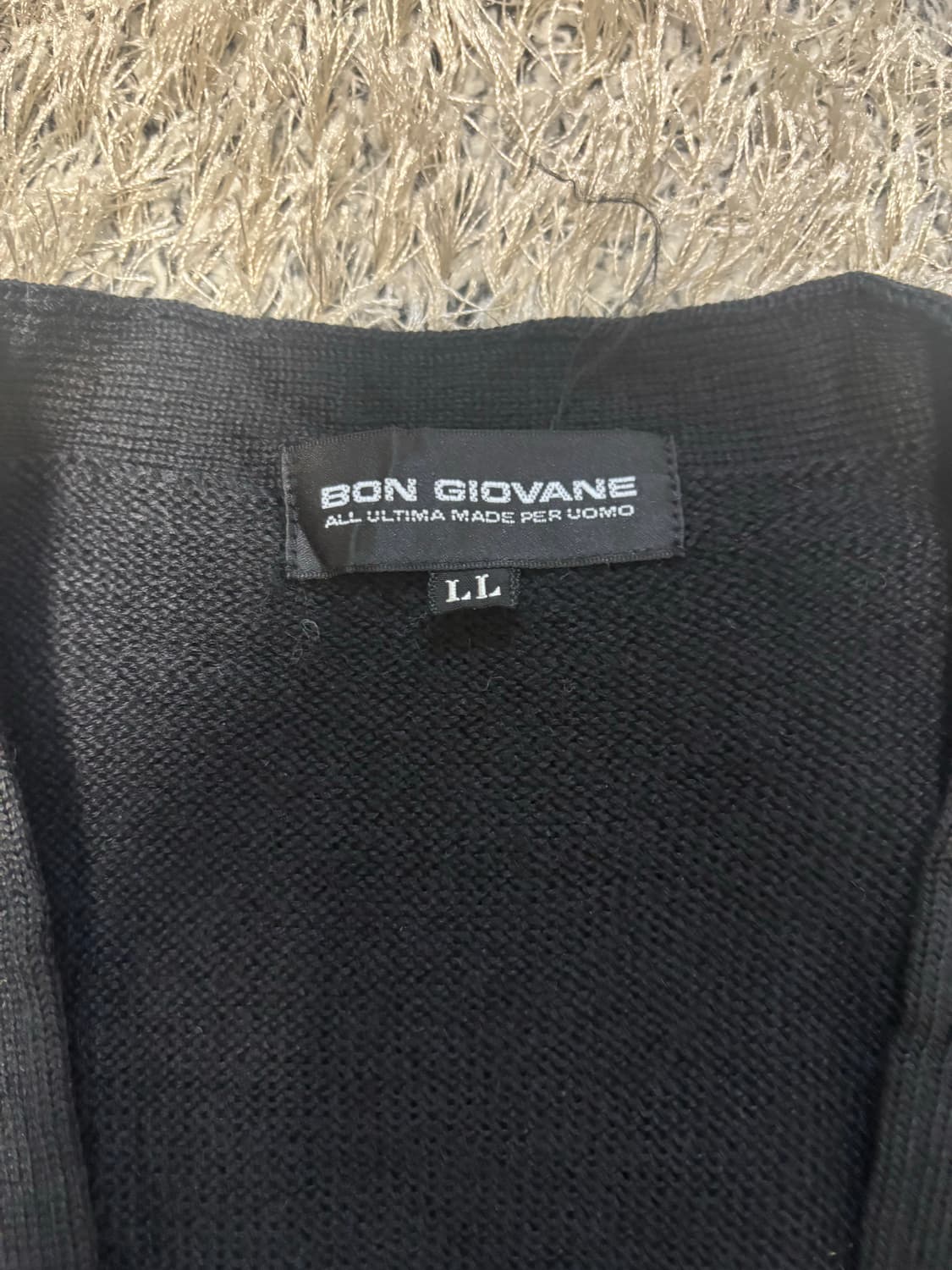 일제 BON GIOVANE 울 베스트 사이즈 105 상품이미지3