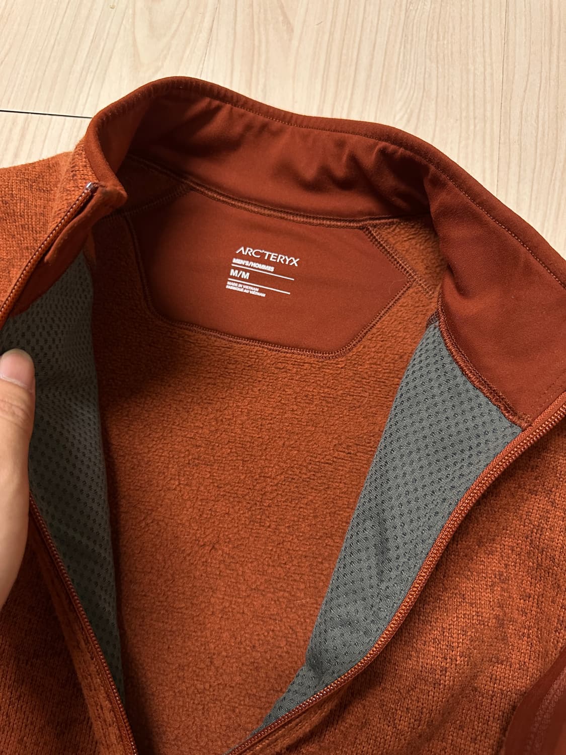 아크테릭스 커버트 플리스 집업 가디건 상품이미지3