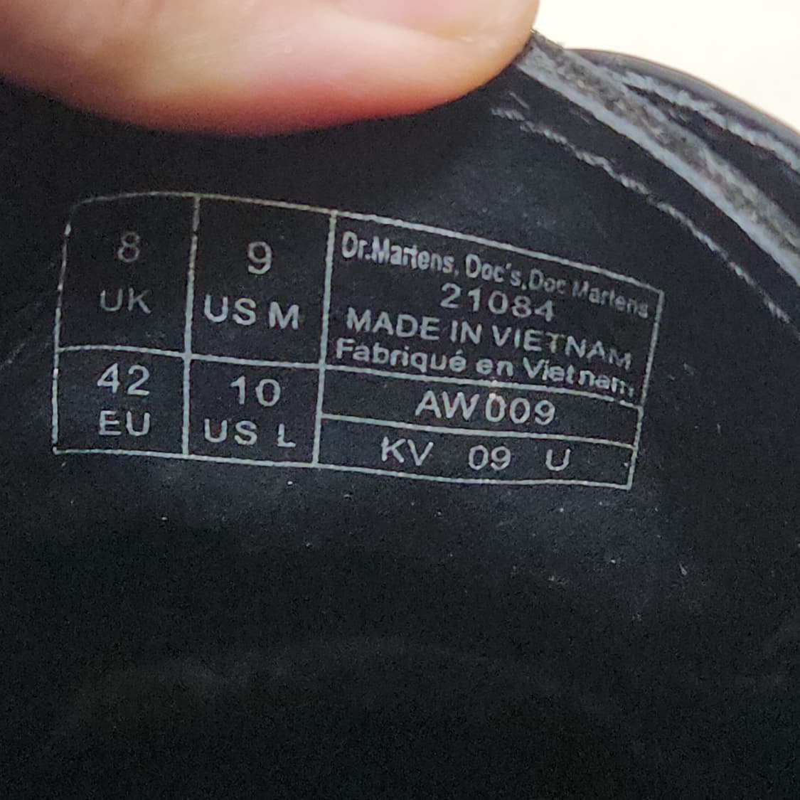 [8UK] 닥터미틴 1461 벡스 스무스 3홀 ( 270~275) 상품이미지9