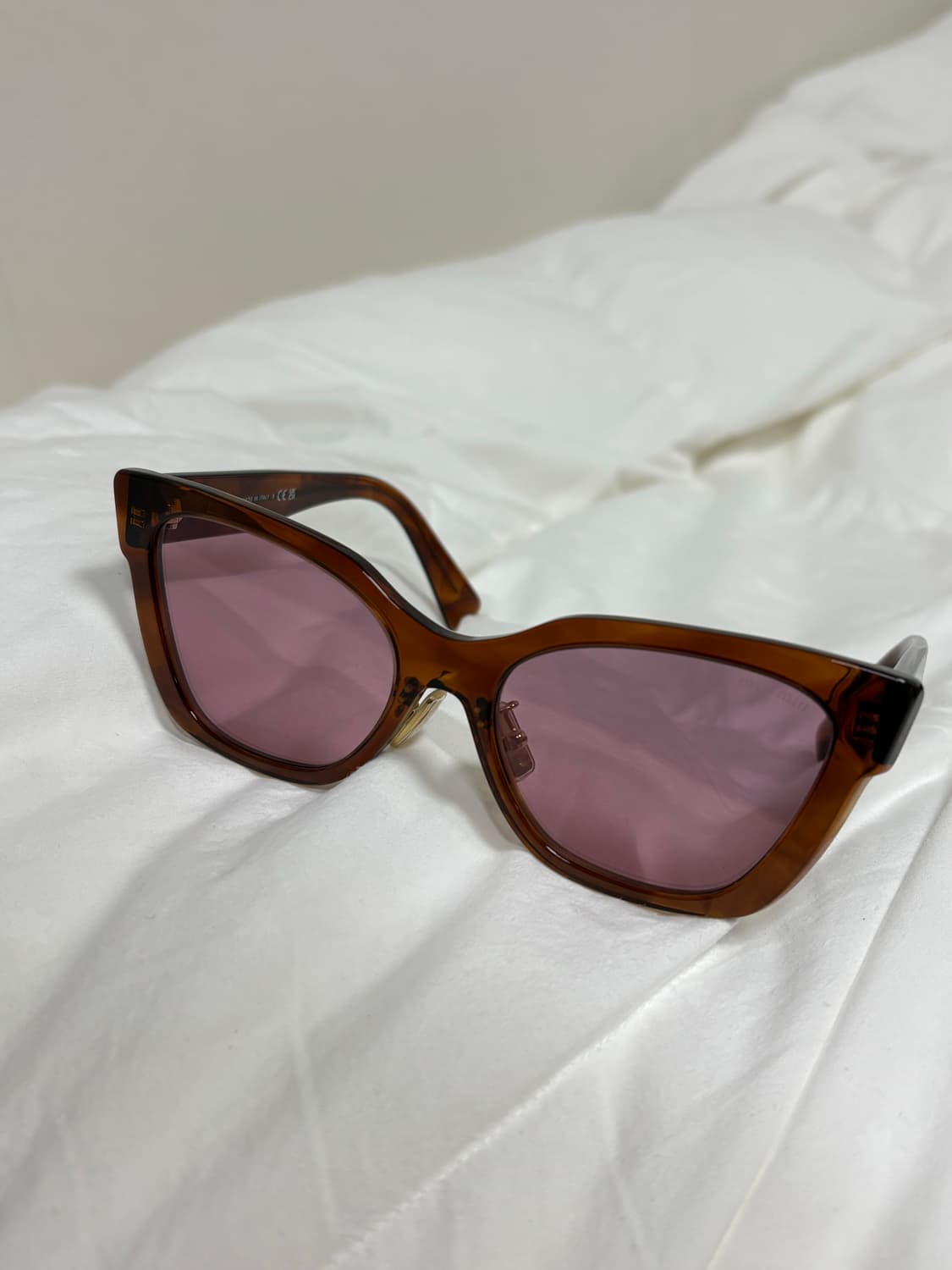 미우미우 선글라스 OMU 02ZS11Q50D 면세점 구매 상품이미지6