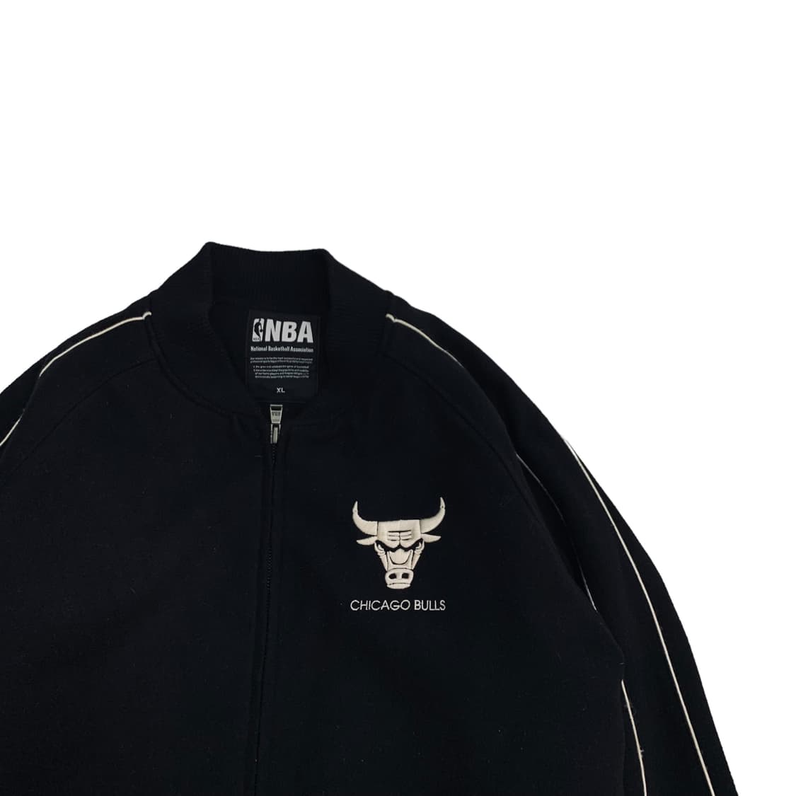 Nba 블랙 시카고불스 모직 블루종 상품이미지2
