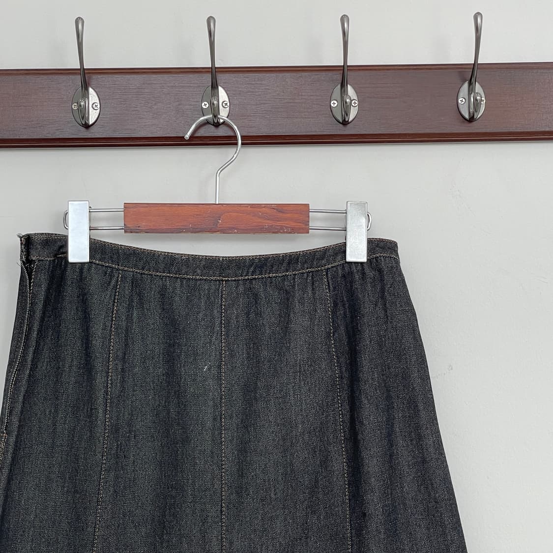 버버리 데님 롱 스커트 상품이미지3