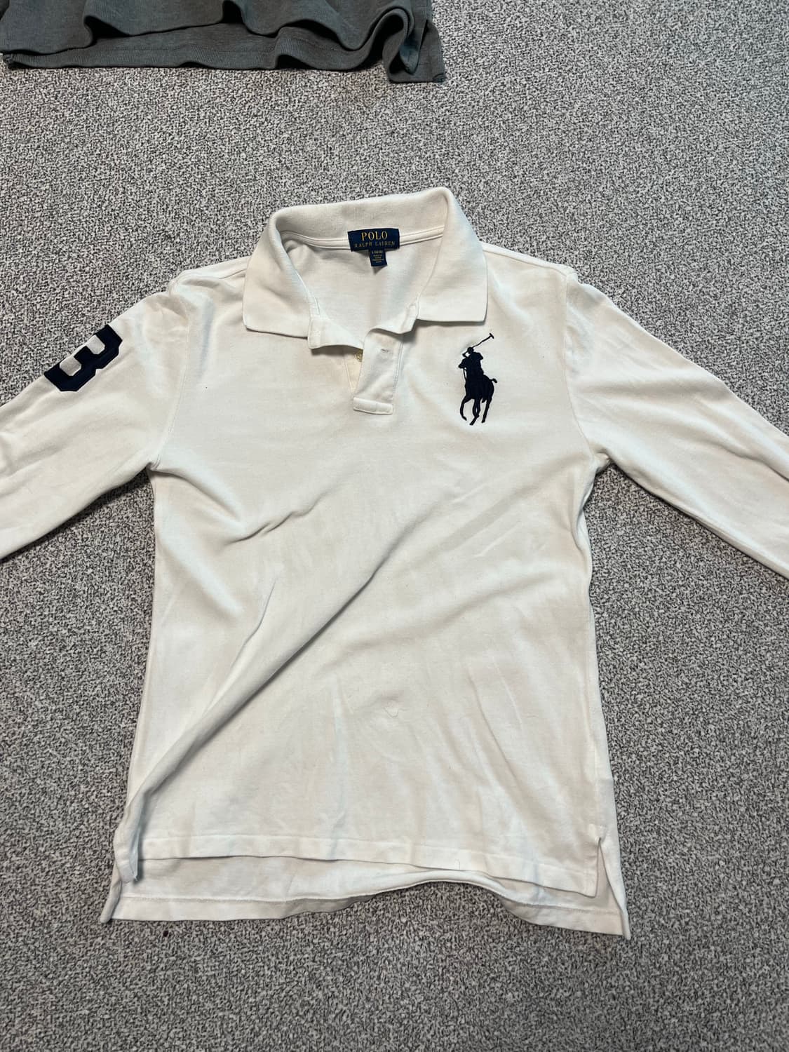  급처폴로 빅포니 긴팔 카라티 S 상품이미지1