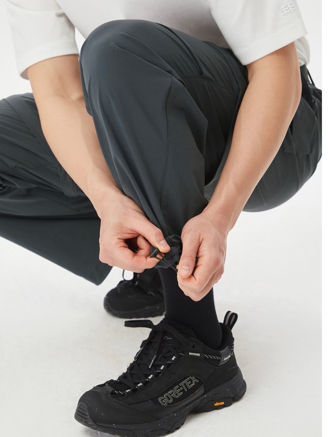 코오롱스포츠 투트랙 팬츠 다크그레이 등산바지 스포츠바지 90 상품이미지2