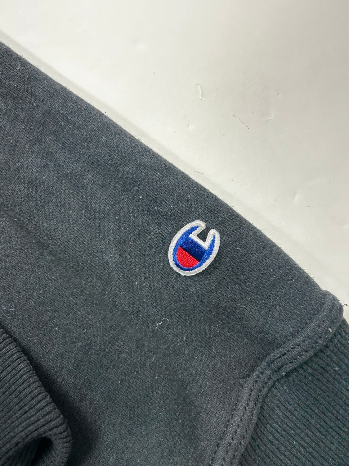 챔피온 자수로고 블랙 후드집업 XL 상품이미지8