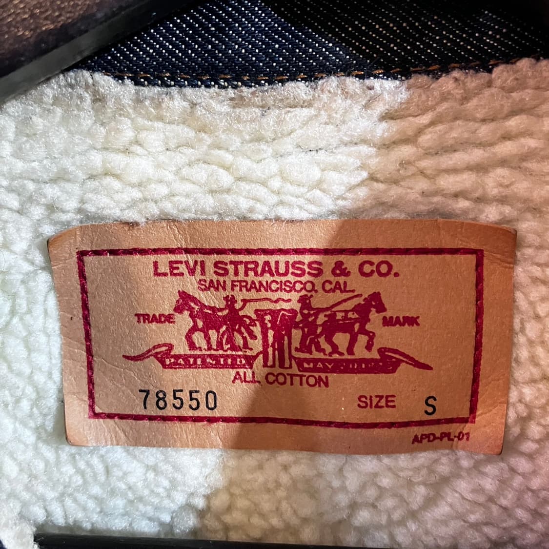 리바이스 생지 셰르파 데님자켓 상품이미지5