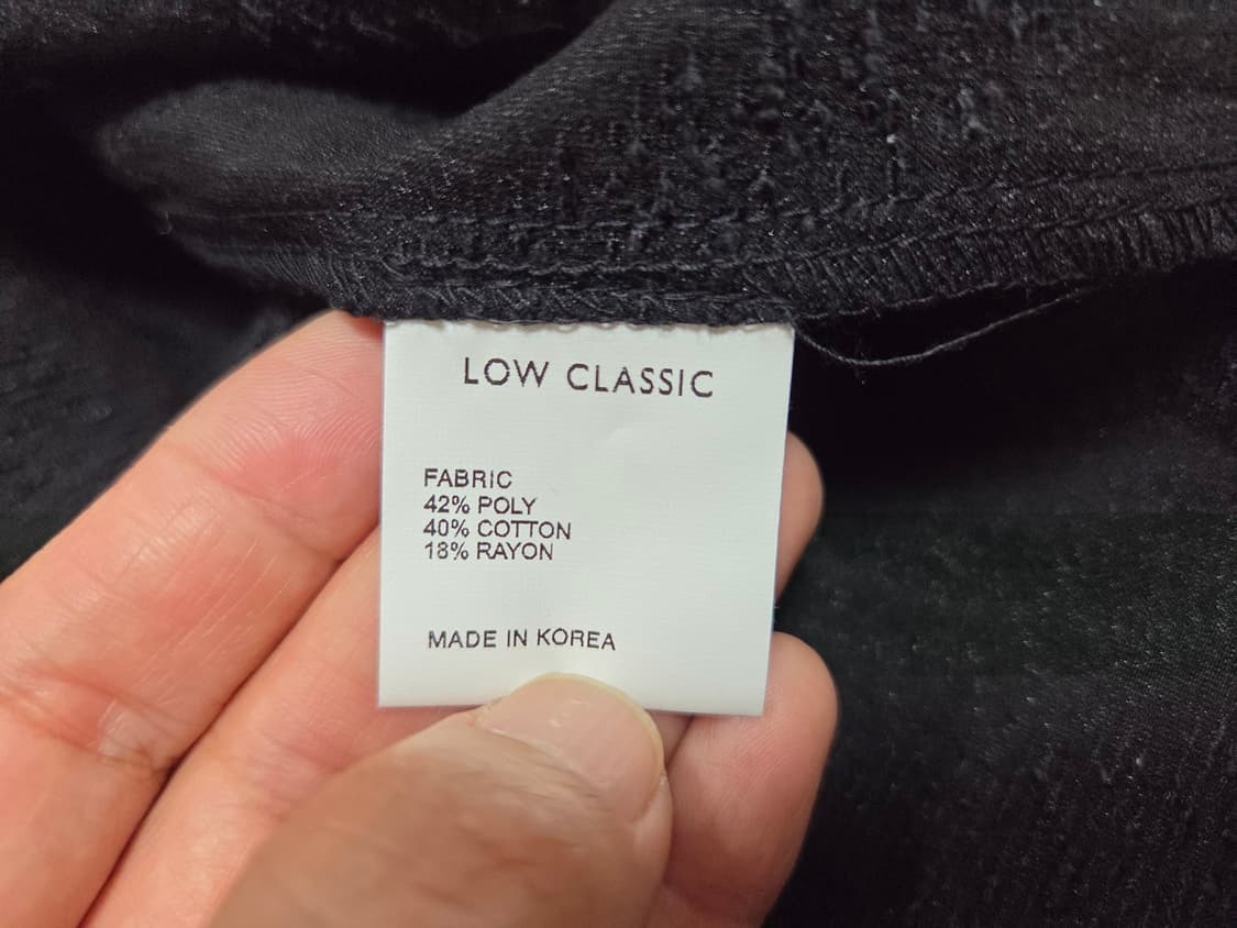 로우클래식(LOW CLASSIC) 시스루 블라우스 프리사이즈 새상품 상품이미지8