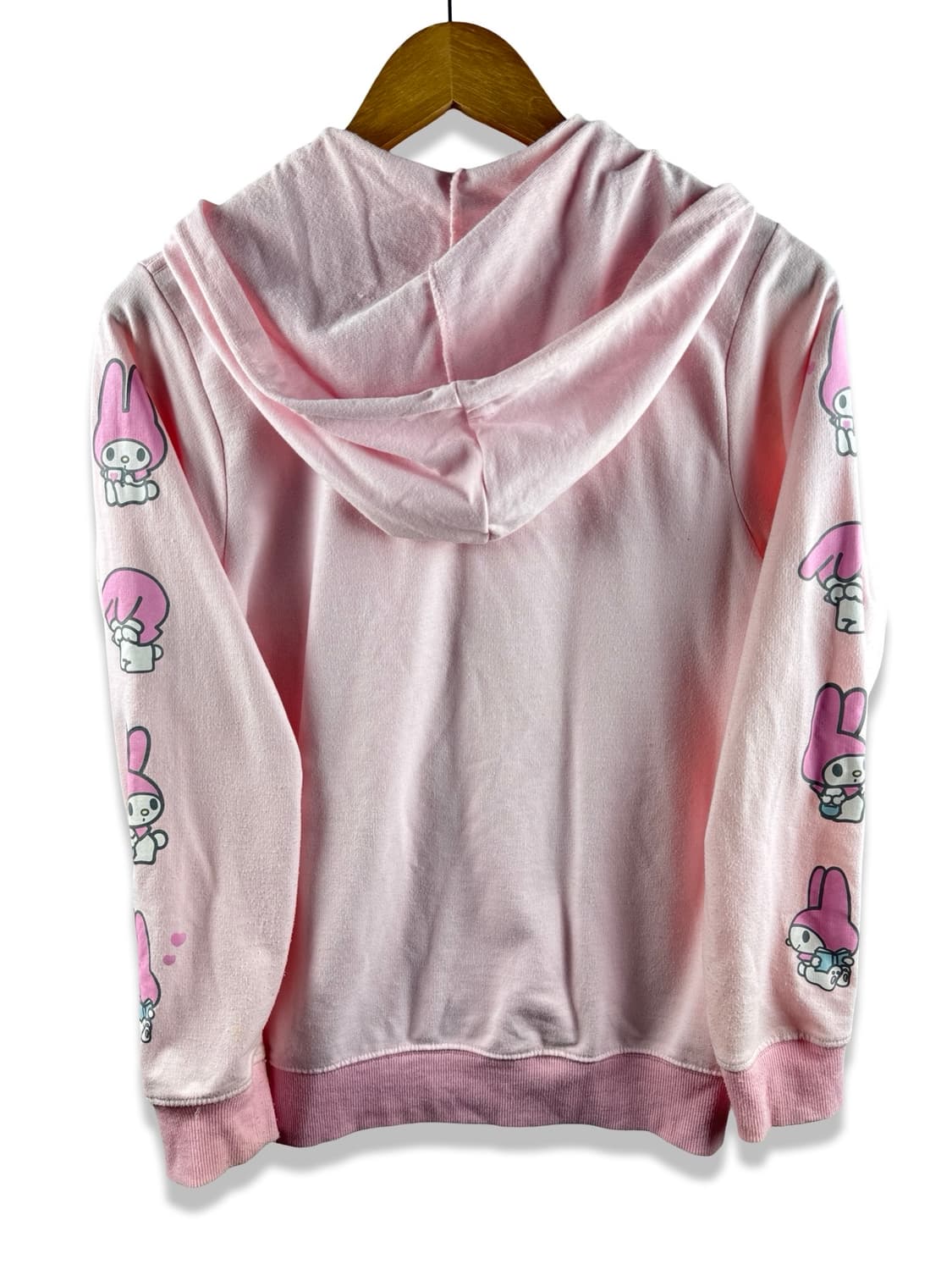 마이멜로디 사이드 프린팅 딸기우유 후드집업2530 상품이미지2